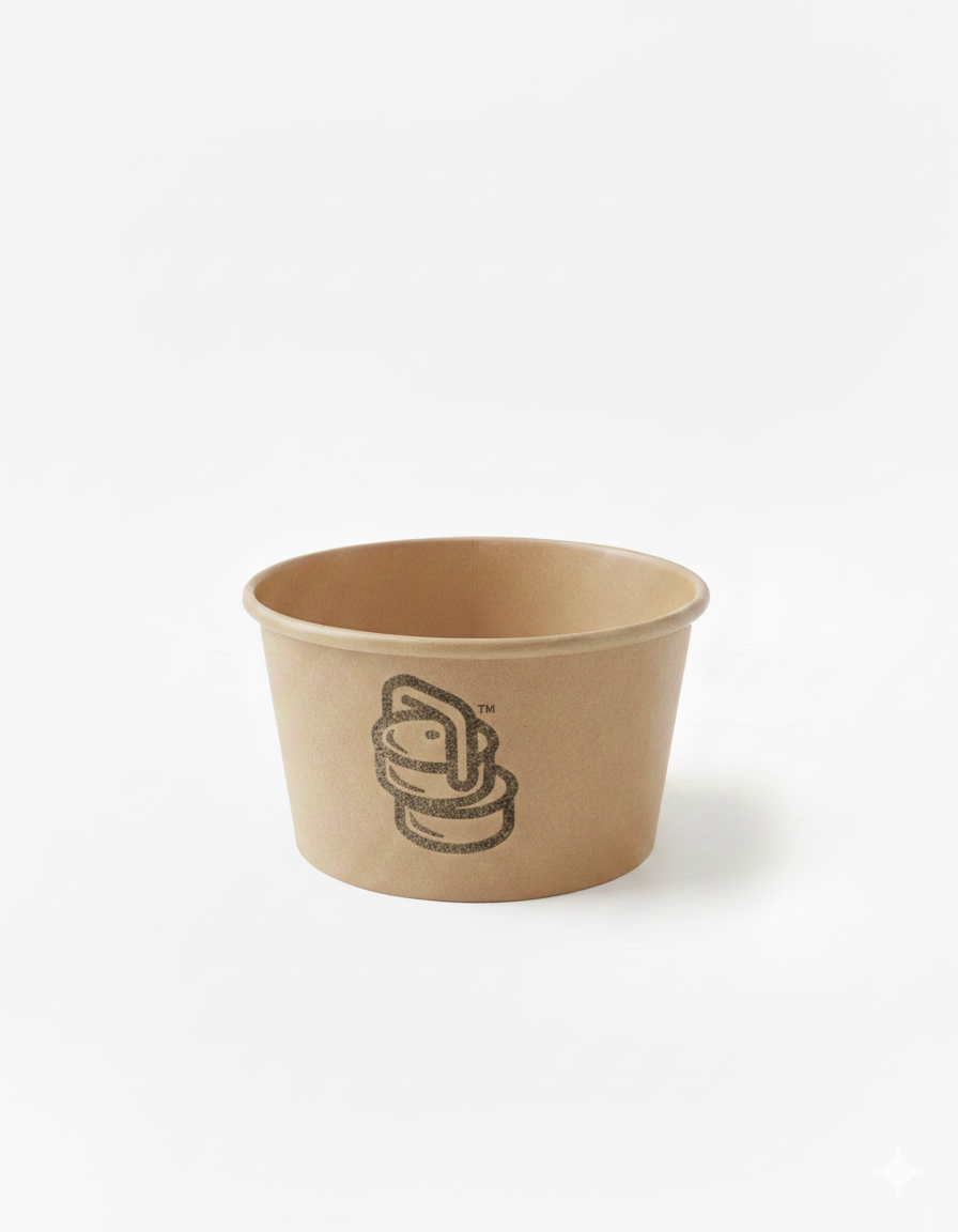 Paper Bowl 390 - kraft
